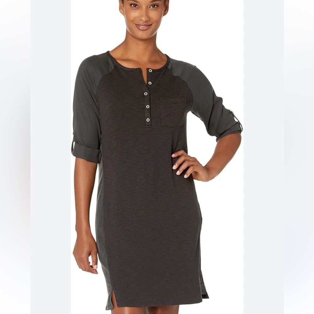 Prana Hensley Henley Dress - Picture 1 of 9